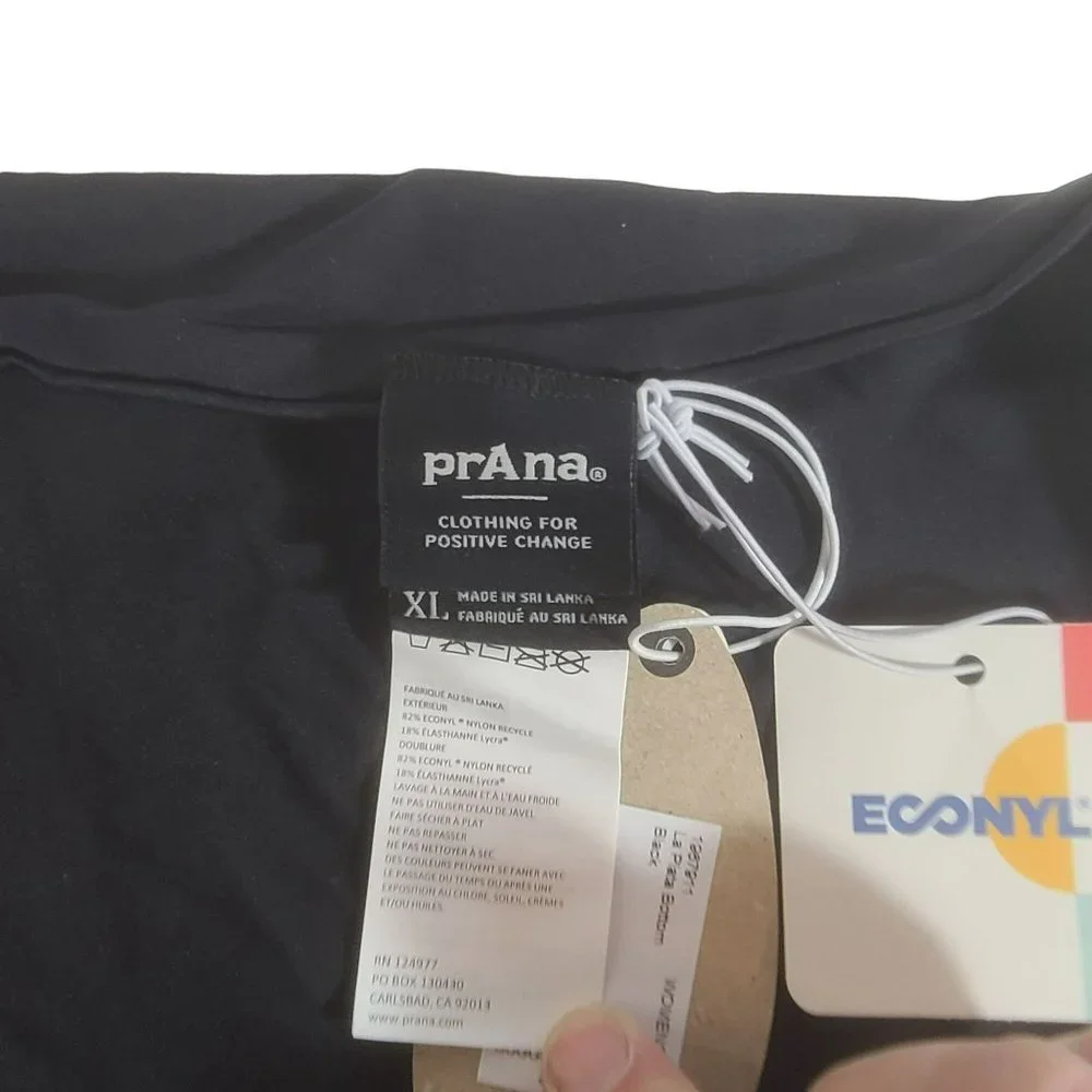 Prana La Plata Bikini Bottoms Black Women's Extra Large XL NWT - Picture 15 of 16
